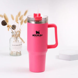 Stanley 40oz Stainless Steel Vacuum Insulated Tumbler with Lid and Straw