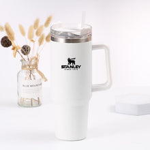 Load image into Gallery viewer, Stanley 40oz Stainless Steel Vacuum Insulated Tumbler with Lid and Straw
