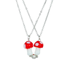 Load image into Gallery viewer, 2pcs/set Mushroom Magnetic Necklaces
