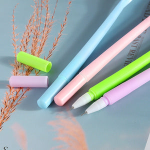 3 bolígrafos de flores rosas que cambian de color en la luz del sol.