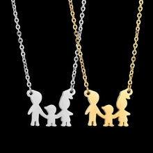 Load image into Gallery viewer, Dad Mom Child Family Necklace Personality Engrave Name Necklace
