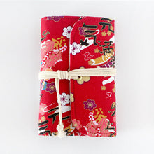 Load image into Gallery viewer, Retro A5/A6 Creative Fabric Loose-leaf Handbook with storage bag
