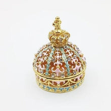 Cargar imagen en el visor de la galería, Caja de regalo de pulsera de collar de anillo de propuesta de corona europea de clase alta
