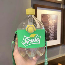Cargar imagen en el visor de la galería, Tiktok Trends Straw Cup cola Drink Botella de agua portátil creativa
