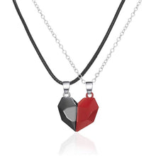 Load image into Gallery viewer, 2 Pcs New Creative Wish Stone Magnet Necklaces For BFFs Couples
