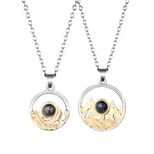 Load image into Gallery viewer, 100 Different Languages I Love U Projection Pendant Necklaces
