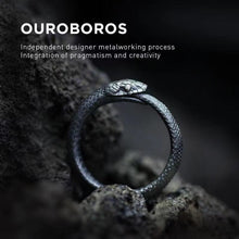 Laden Sie das Bild in den Galerie-Viewer, Ouroboros Ring Verstellbarer Schlangenring
