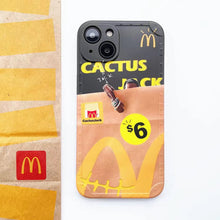 Cargar imagen en el visor de la galería, Funda para iPhone Cactus Jack Mcdonald&#39;s
