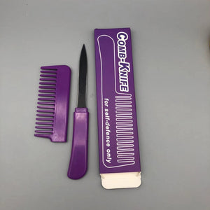 Comb Brush Knife Hidden Knife Self Defense For Women Gift For Besties