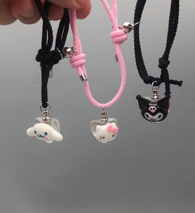 Sanrio 3 Best Friends Magnetic Bracelets Perfume Blood Keep Bracelet