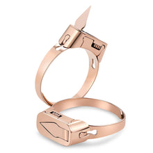 Load image into Gallery viewer, Anti wolf Weapon Best Gift For Women /Men Self-defense Ring
