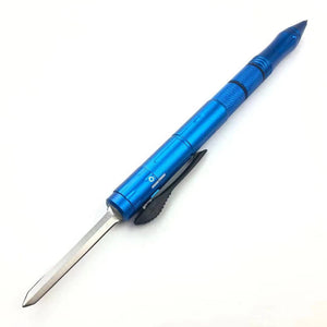 Bolígrafo de autodefensa, bolígrafo de regalo con cuchillo OTF oculto grabable
