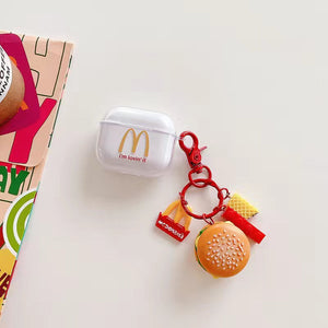McDonald Airpod Hülle Hamburger McCafe Airpod Hülle