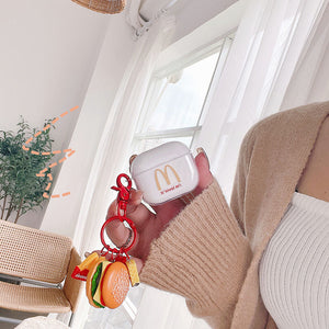 Estuche McDonald Airpod Estuche Hamburguesa McCafe Airpod