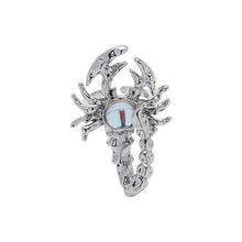 Load image into Gallery viewer, Moonstone Scorpion Ring
