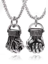 Load image into Gallery viewer, Fashion Statement Hand Fist Necklaces
