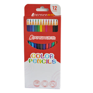 24 piezas/juego de lápices de colores materiales respetuosos con el medio ambiente