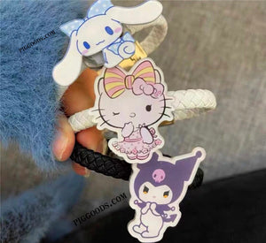 Kitty Cinnamoroll Kuromi USB Ladegerät Beleuchtung Armband