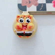 Load image into Gallery viewer, Cute Folding Comb Cartoon Portable Mirror Dual-purpose Portable Flip Cover Airbag Comb
