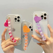 Load image into Gallery viewer, Bracelet Chain Case for LG Soft Crystal Silicone Cover Shell
