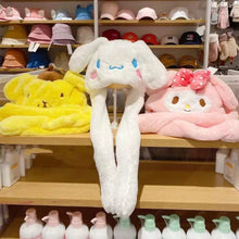 Cargar imagen en el visor de la galería, Sanrio Moving My Melody Lighting Ears Gorro de invierno para niños adolescentes
