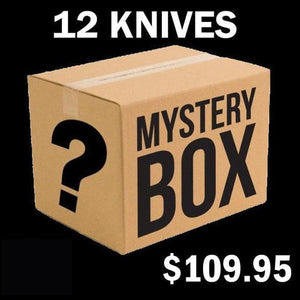 Caja de cuchillos sorpresa para coleccionistas de cuchillos que aman las sorpresas