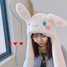 Laden Sie das Bild in den Galerie-Viewer, Sanrio Moving My Melody Lighting Ears Wintermütze für Kinder und Teenager
