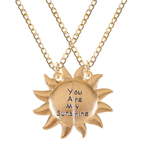 Halsketten „Du bist mein Sonnenschein“ für die BFF-Familie