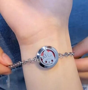 Sanrio Hello Kitty Aromatherapie-Armband mit Parfüm und Mückenschutz