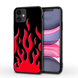 Flamme gehärtete Handyhüllen mit künstlerischer Persönlichkeit für das iPhone