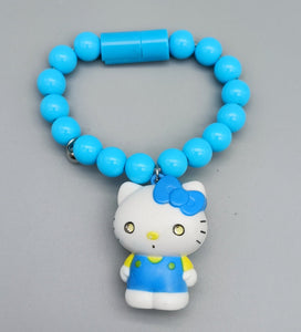 Beleuchtung Hello Kitty Sag „Ich liebe dich“ Handy-Ladegerät Armband Ladekabel Magnetarmband