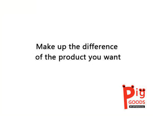 Machen Sie die Differenz zu dem von Ihnen gewünschten Produkt aus