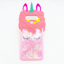 Load image into Gallery viewer, 3D Unicorn Cute  Quicksand Flowing Case For LG Stylo 6
