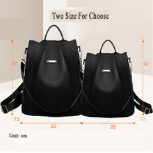Load image into Gallery viewer, NEW Women&#39;s Backpack Waterproof Oxford Travel Anti-theft Backpack
