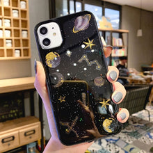 Cargar imagen en el visor de la galería, Estuche Glitter Bling Stars Moon para iPhone

