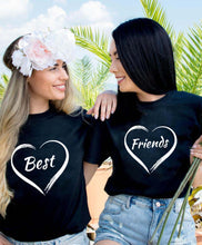 Cargar imagen en el visor de la galería, Camiseta a juego BFF Best Friend Printe
