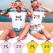 Laden Sie das Bild in den Galerie-Viewer, 1 Stück „Best Friends Pfeil“-T-Shirt
