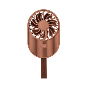 Mini ventilador de helado con carga USB de mano