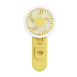 Dual-use Fill Light Handheld USB Charge Fan