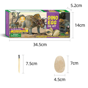Dig Kit Archaeology Science Stem Gift 12pcs Modell Lernspielzeug Geschenk für Kinder