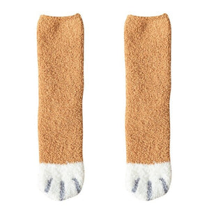 Cute Cat Claw Sweet Home Floor Calcetines