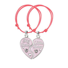 Load image into Gallery viewer, 2pcs/Set BFF Big Little Sisters Chain Bracelet
