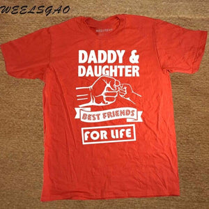 Papá e hija Mejores amigos de por vida Día del padre Camisetas de regalo para papá