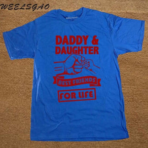 Papá e hija Mejores amigos de por vida Día del padre Camisetas de regalo para papá