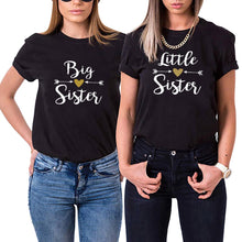 Load image into Gallery viewer, Big Sister Lettle Sister Best Friends T-Shirt BFF Matching
