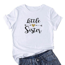 Cargar imagen en el visor de la galería, Big Sister Lettle Sister Best Friends camiseta BFF a juego
