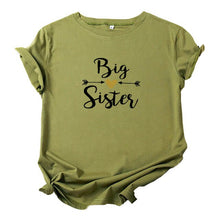 Cargar imagen en el visor de la galería, Big Sister Lettle Sister Best Friends camiseta BFF a juego
