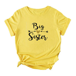 Big Sister Lettle Sister Best Friends T-Shirt BFF Matching