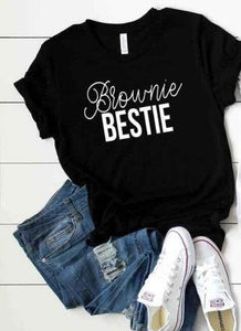 Stay True Brownie Bestie Blondie Bestie Best Friend Shirts Passende T-Shirts