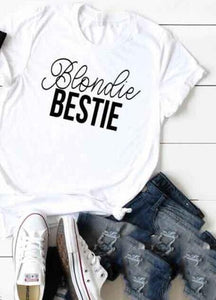 Stay True Brownie Bestie Blondie Bestie Bester Freund Shirts Passende T-Shirts